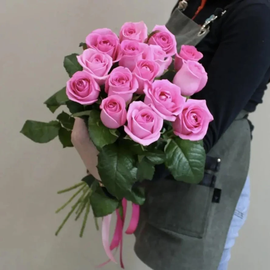 Букет "Фест" 11 розовых роз
