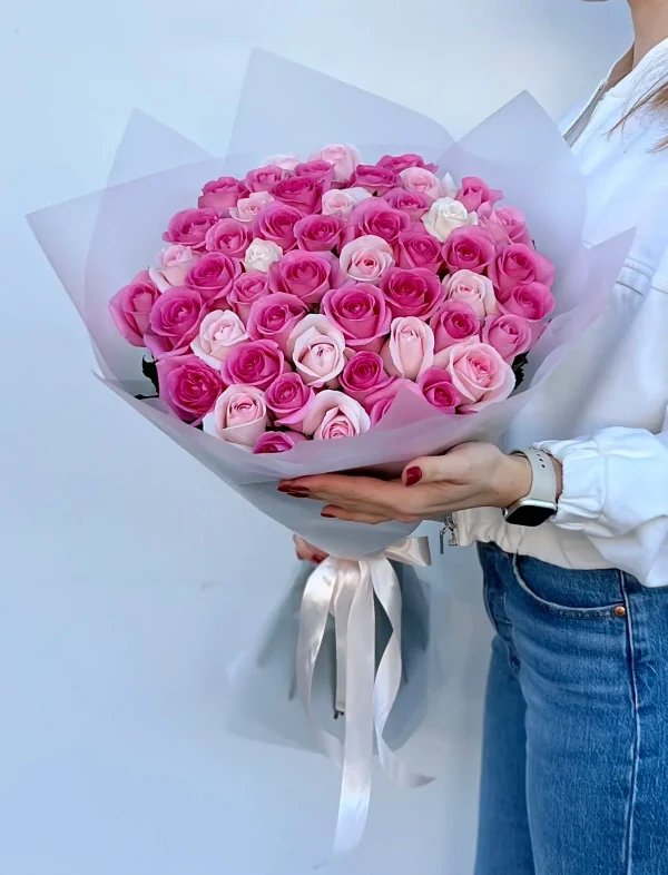 Букет "Микс роз L"